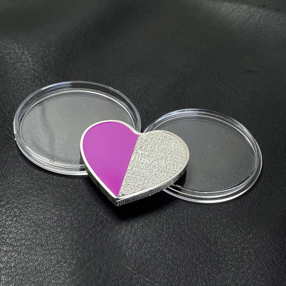 Heart Shaped Commemorative Coin Love Tokens Coins For