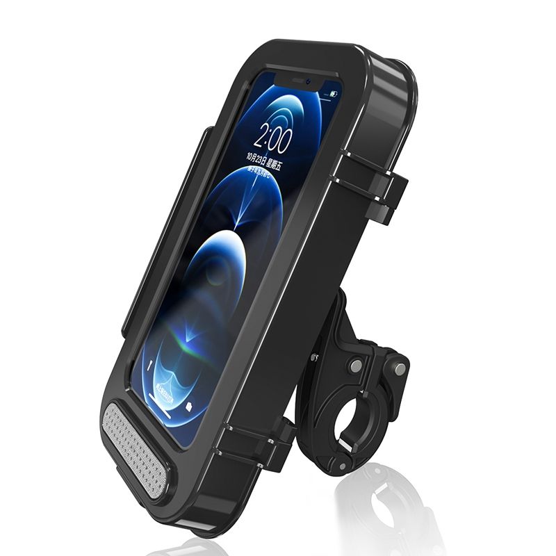 Bicycle Phone Holder Waterproof Phone Holder-Black