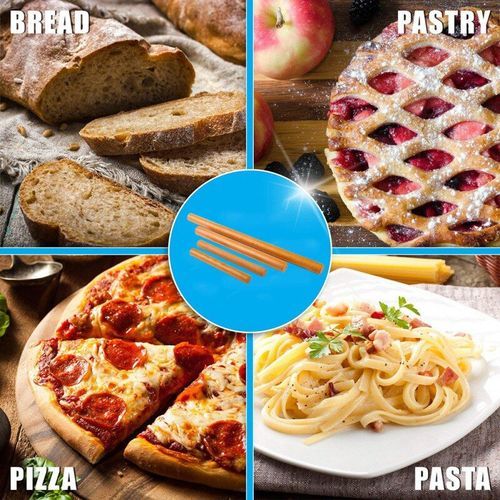 Kitchen Wooden Rolling Pin Fondant Cake Decoration