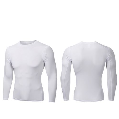 Men's Training Sports T-Shirt Fitness Compression Long Sleeve Tops
