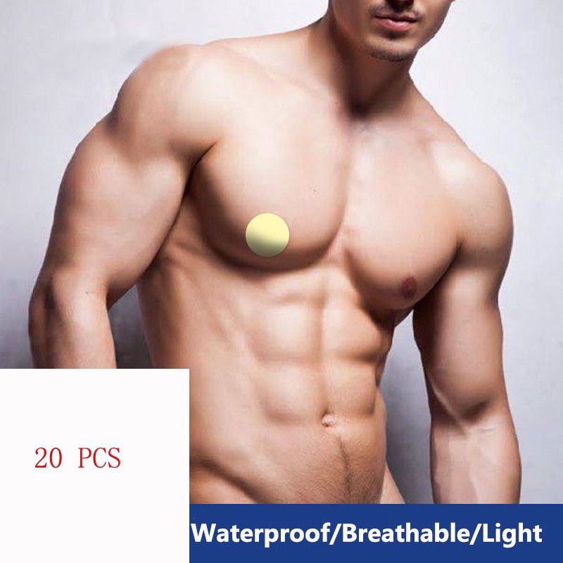 5 10 Pairs Men Sport Protector Nipple Covers Patches Male