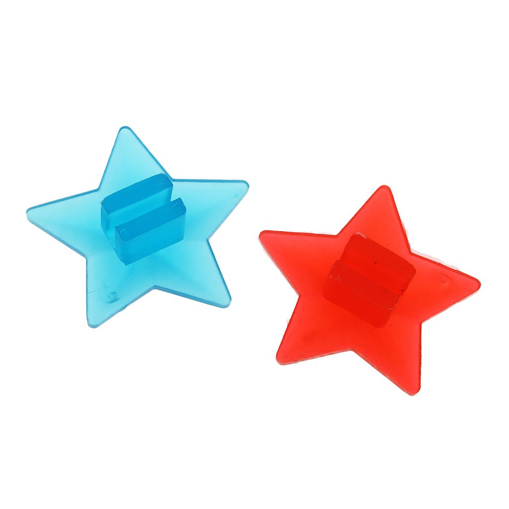 36Pcs Plastic Colorful Bike Bicycle Cycling Wheel Spoke Stars Beads