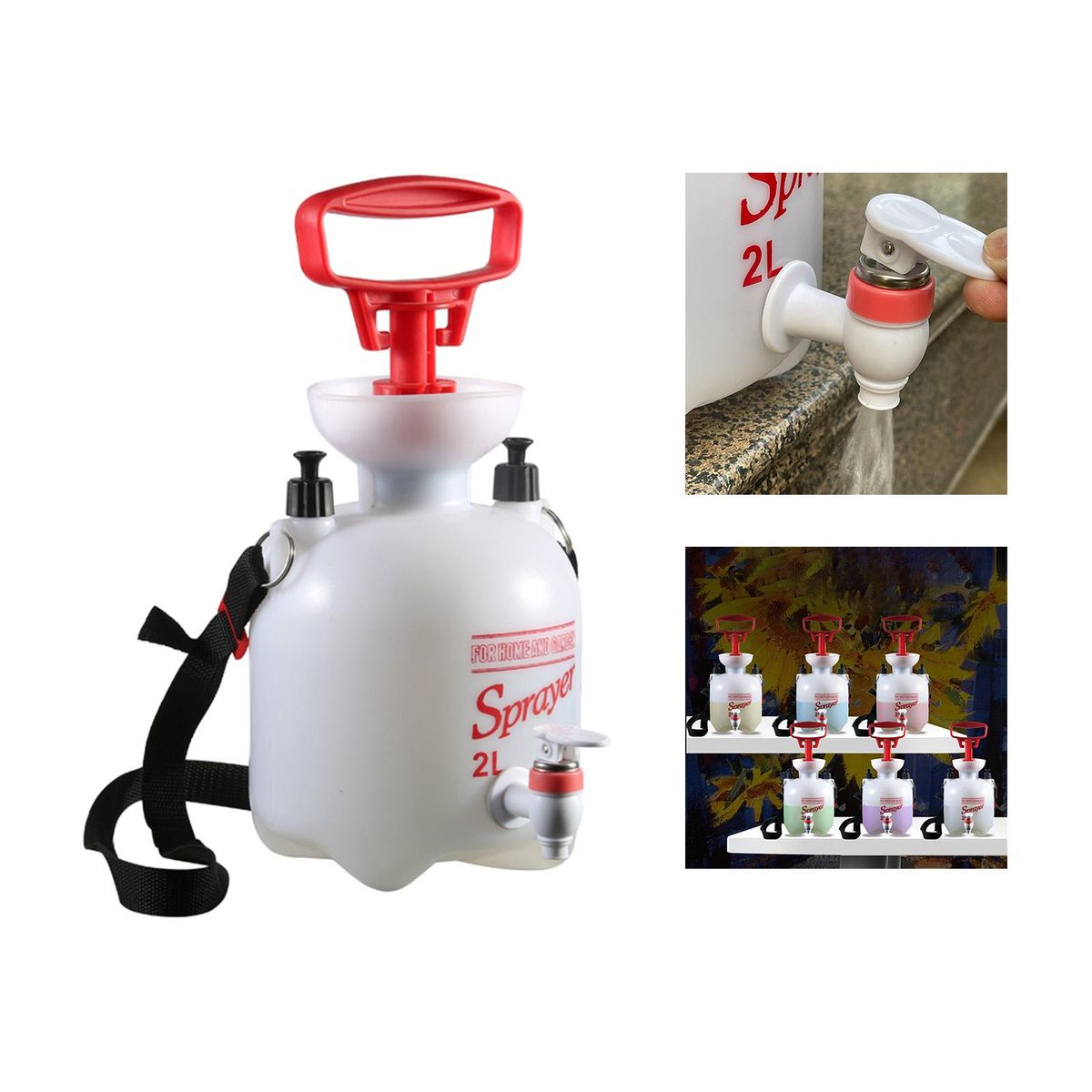 2L Paint Bucket For Painting Pigment Barrel For Drawing