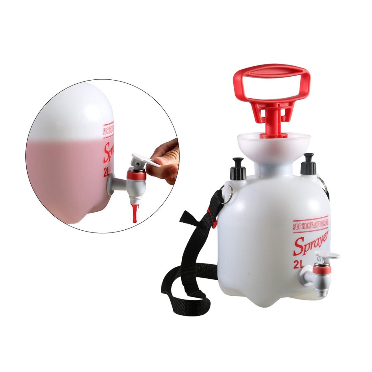 2L Paint Bucket For Painting Pigment Barrel For Drawing