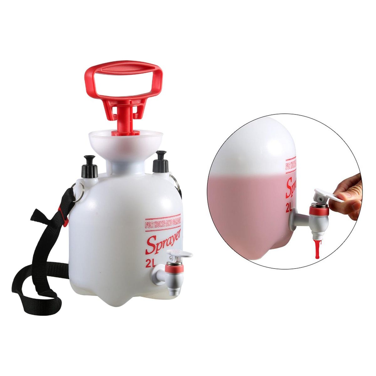2L Paint Bucket For Painting Pigment Barrel For Drawing