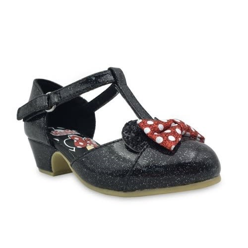 Disney Minnie Mouse Heel Pump Dress Shoe For Toddler Girls