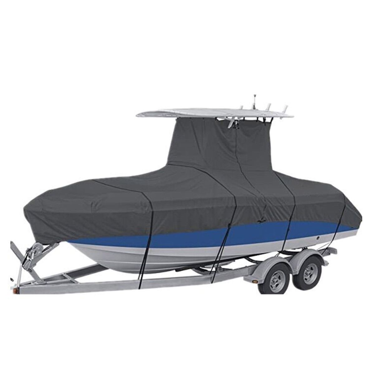 Heavy Duty 210D Waterproof Boat Cover Yacht Outdoor