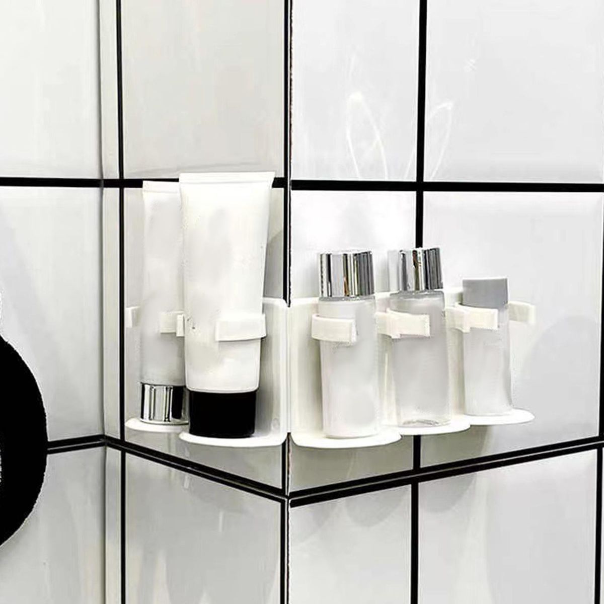 Cosmetics Storage Container Multiuse Easy Installation