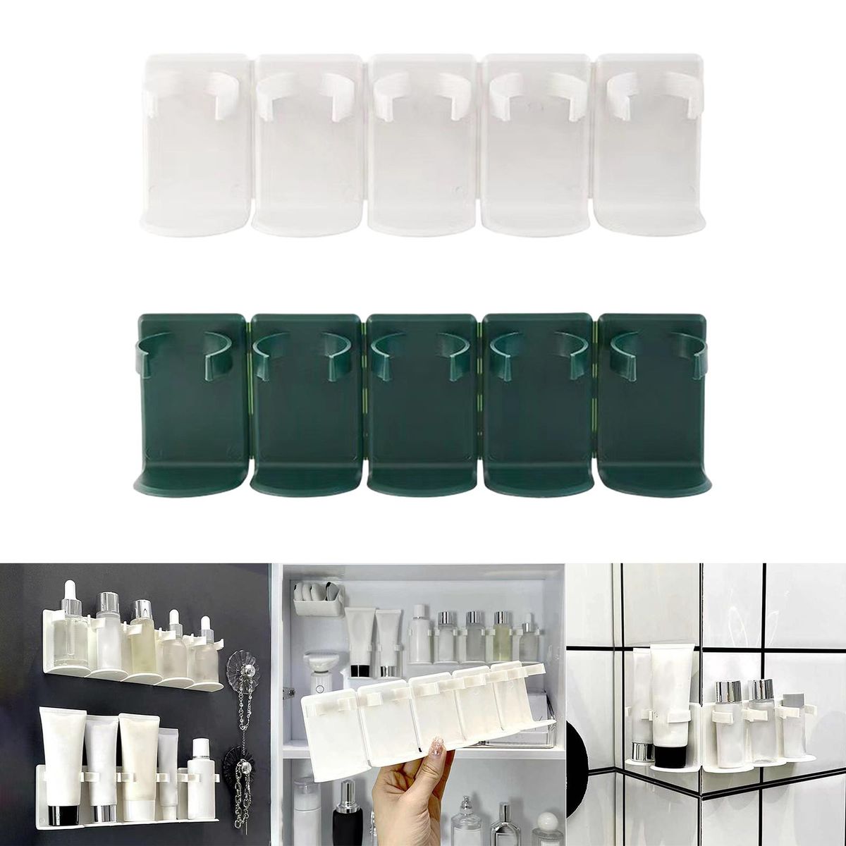 Cosmetics Storage Container Multiuse Easy Installation