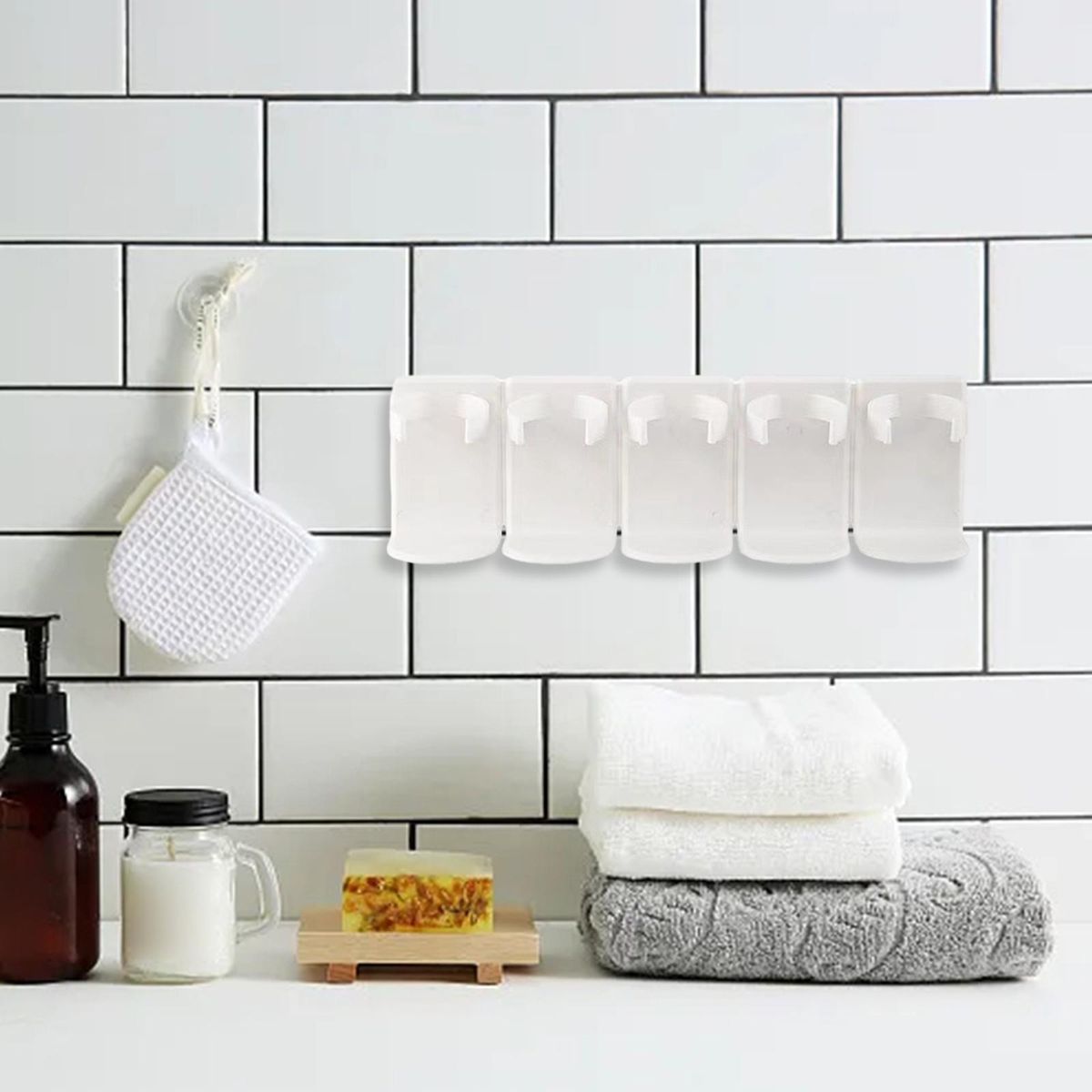 Cosmetics Storage Container Multiuse Easy Installation