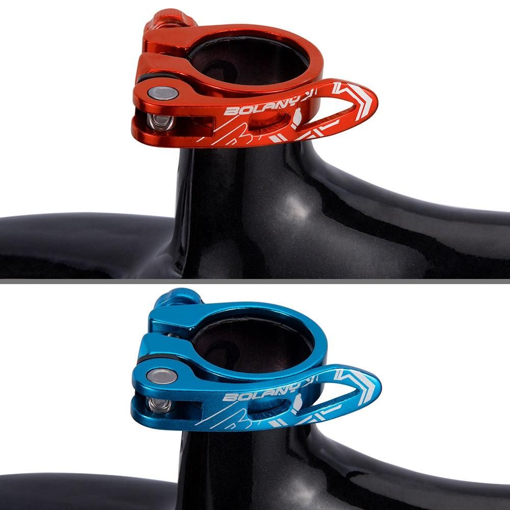 BOLANY MTB Bike Seatpost Clamp Quick Release Aluminium