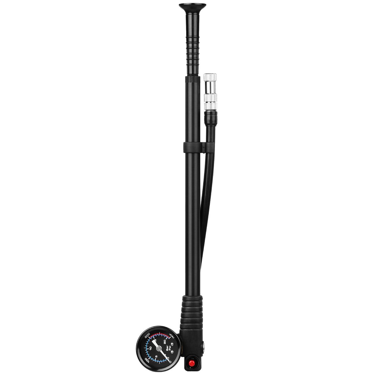 Shock Pump High Pressure 300 PSI Air Pump Presta Schrader