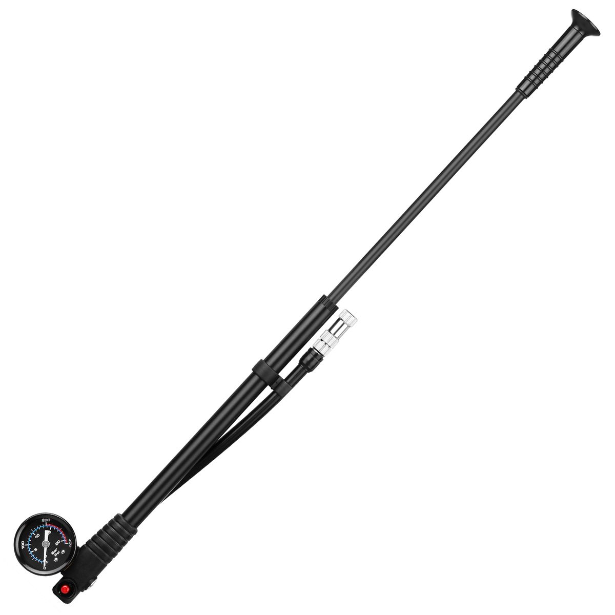 Shock Pump High Pressure 300 PSI Air Pump Presta Schrader