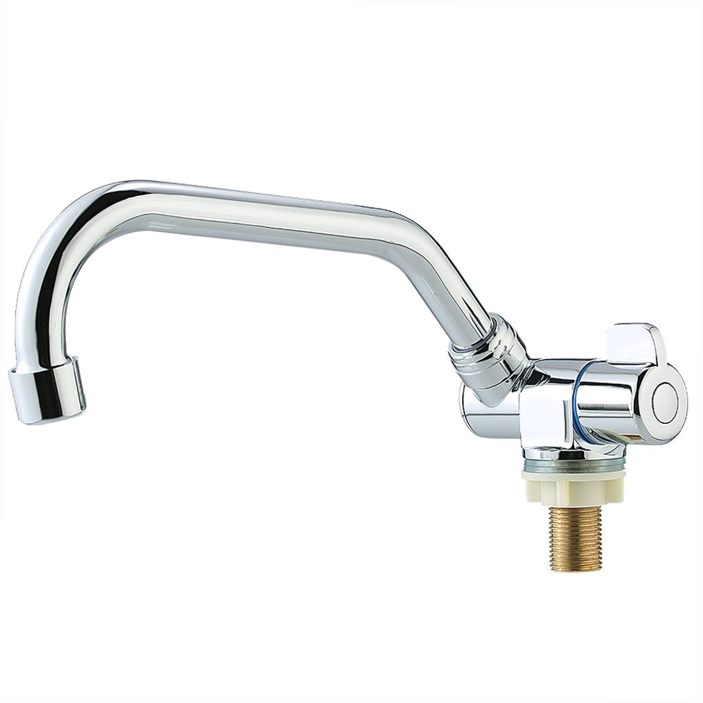 Foldable RV Faucet Rotating Single Handle Deck/Wall Mounted