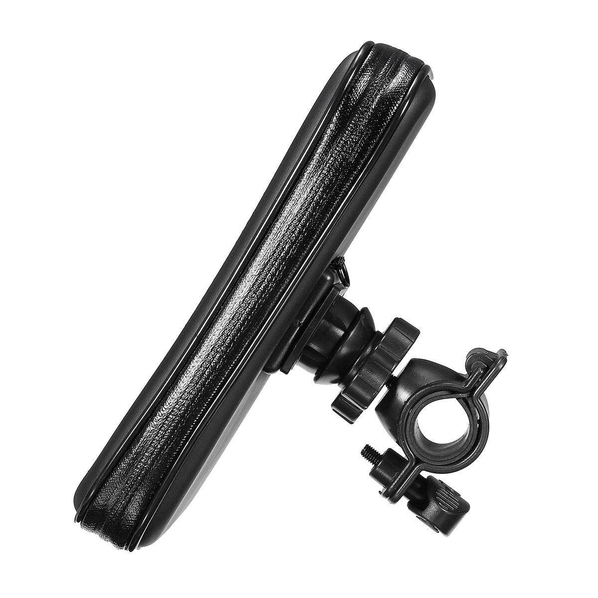 Waterproof Bike Bicycle Motorcycle Handlebar Mount Holder Case For Cell Phone[Large] Large