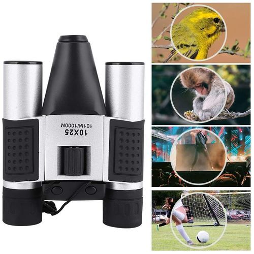 Digital Binocular Video Camera, Telescopic Camera, 10X25, 1.3 MP, Cmos Sensor,Telescopic Camera With LCD Screen,Photo And Video Recorder