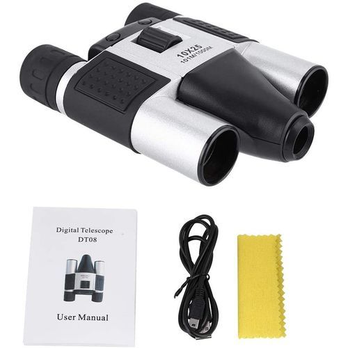 Digital Binocular Video Camera, Telescopic Camera, 10X25, 1.3 MP, Cmos Sensor,Telescopic Camera With LCD Screen,Photo And Video Recorder