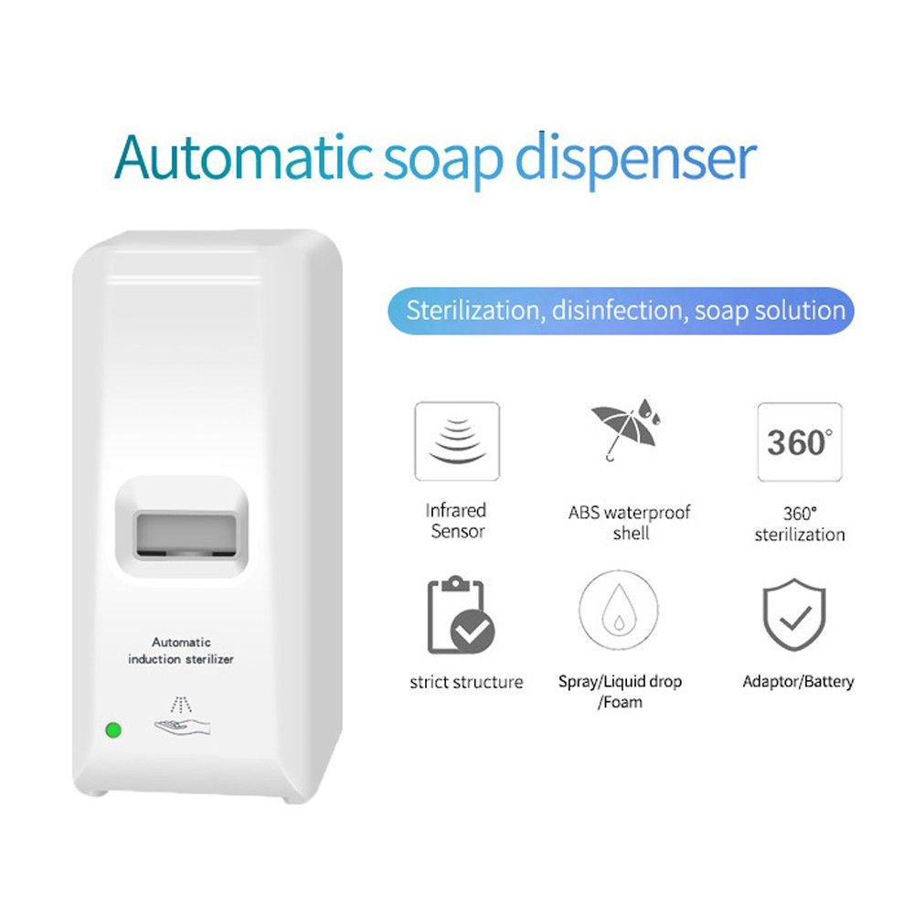 1000ML Automatic Liquid Sprayer Infrared Sensor Touchless