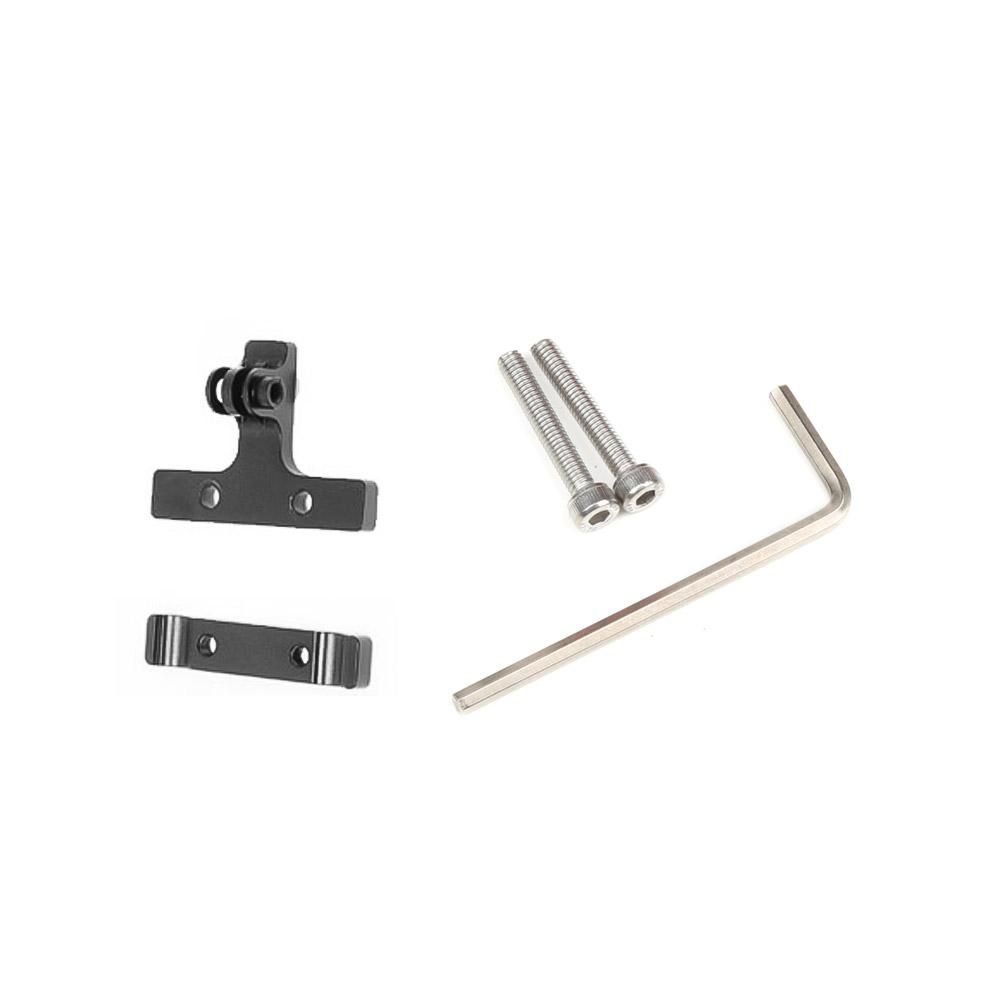 CNC Aluminum Alloy Bicycle Saddle Rail Mount for GoPro Hero 7/6/5/4 HERO(2018) for SJCAM YI AKASO Campark Crosstour and Other Action Cameras