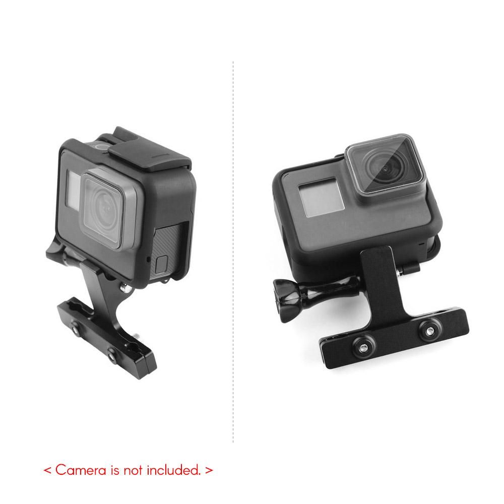 CNC Aluminum Alloy Bicycle Saddle Rail Mount for GoPro Hero 7/6/5/4 HERO(2018) for SJCAM YI AKASO Campark Crosstour and Other Action Cameras