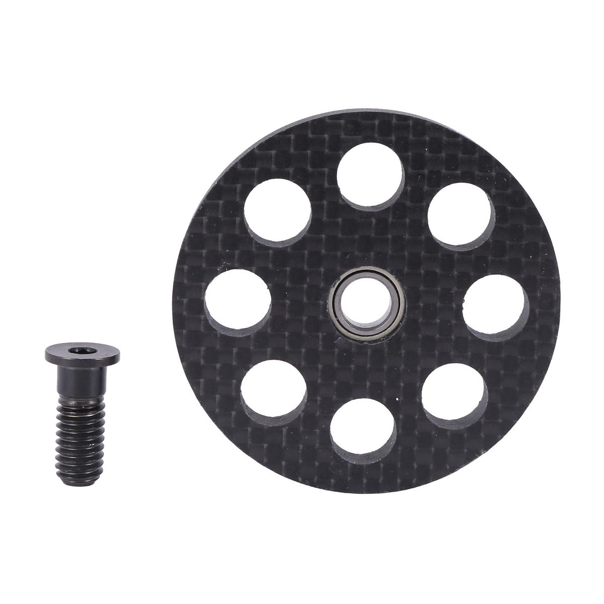 Carbon Fiber Bike Pulley with Ti Bolt Axle for Bike