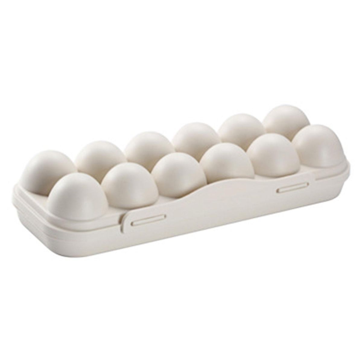 12/18 Grids EBoxes Tray Thicken Plastic Transparent Eggs Storage Container Holder Refrigerator Food Kitchen Storage Container