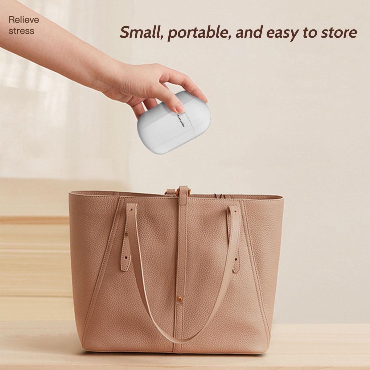 Portable Cordless TENS Massage Patch Pain Relief Muscle Stimulation Patch Rechargeable with Charging Case Electric Pulse Patch for Relaxation