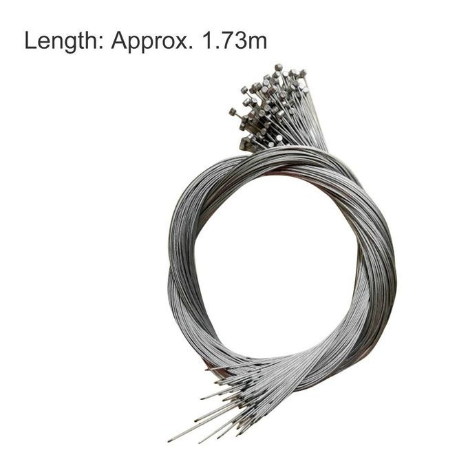 1 P S MTB Road Bike Bi Y Le Inner Brake  Able  Ore Wire 1.5m Brake Line-sivler