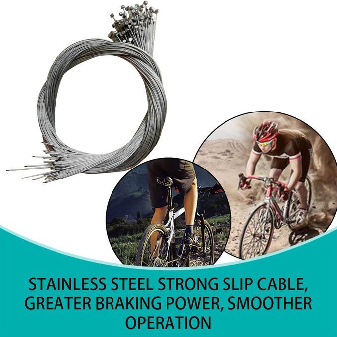 1 P S MTB Road Bike Bi Y Le Inner Brake  Able  Ore Wire 1.5m Brake Line-sivler