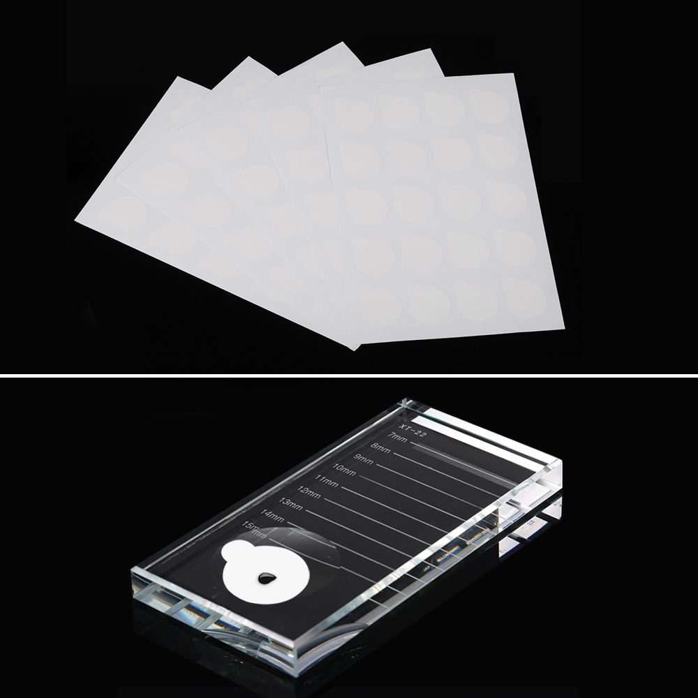 100pcs Disposable Eyelash Glue Holder Pallet Eyelash