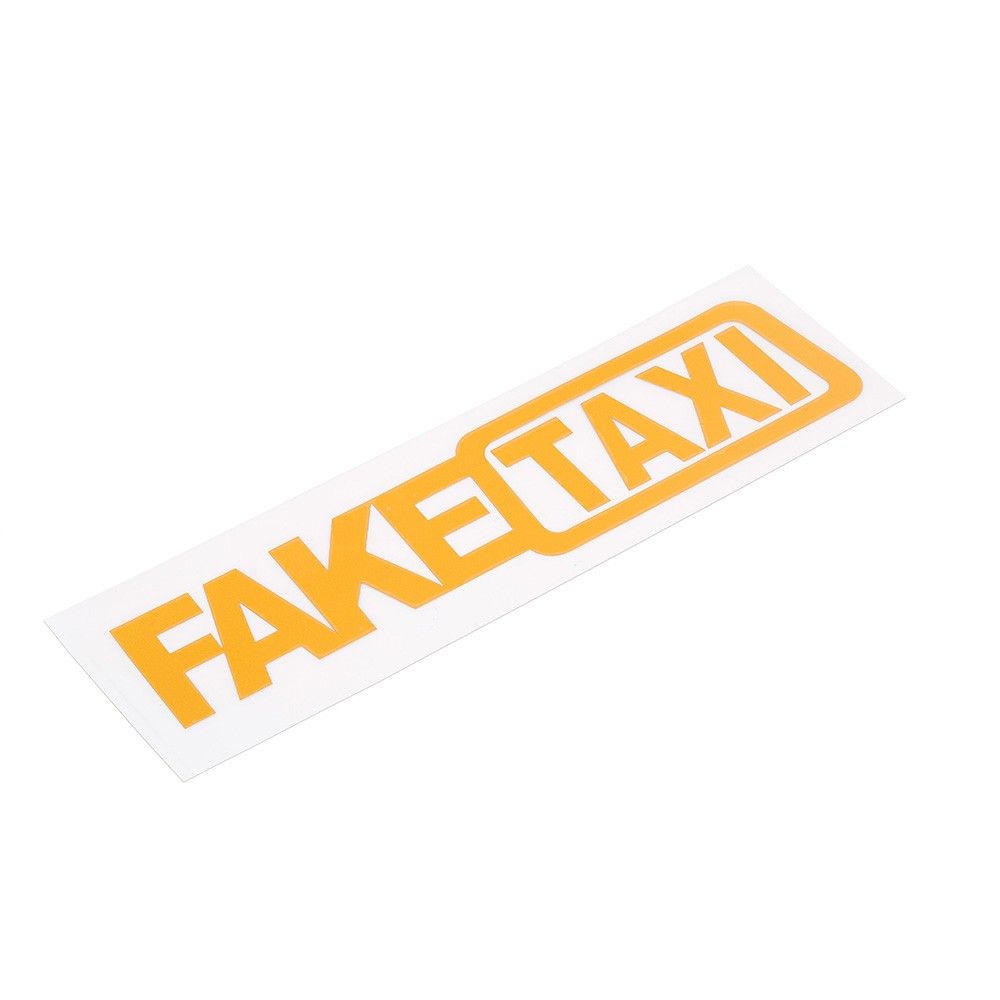1 Set (2 Pcs/Set)  FAKE TAXI Reflective Car Sticker Decal