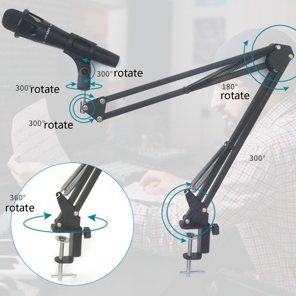 Microphone Stand Microphone Stand Desktop Nb35 Live Cantilev