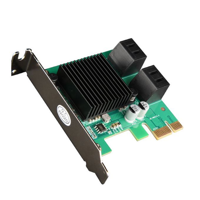 -E To SATA3.0 Expansion Card Adapter Converter HDD 8X 16X For Linux