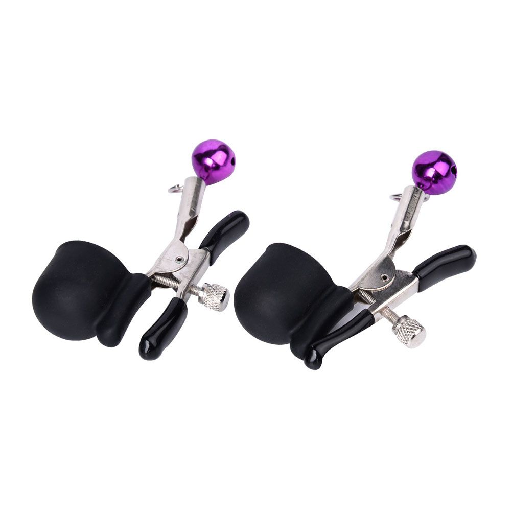 Nipples Labia Clamps Pair Vibrator Breast Teasers For Women