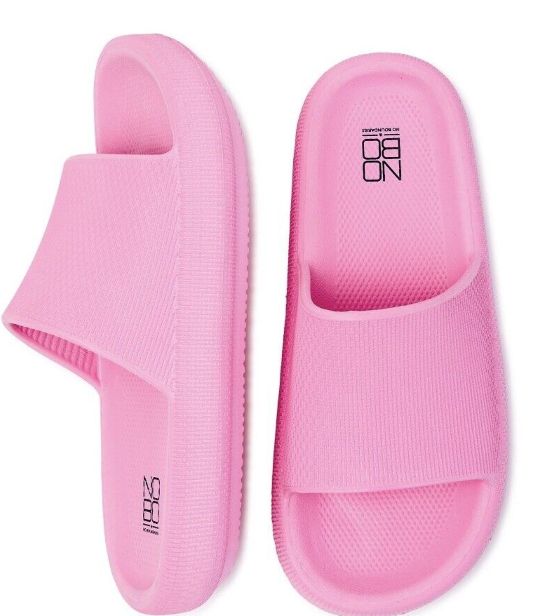 Pink Pillow Slide Comfort Slippers