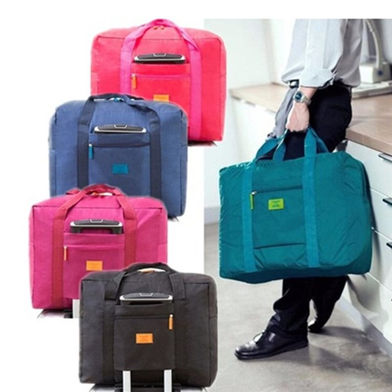 Portable Travel Bags Folding Unisex Large Capacity Bag Hand