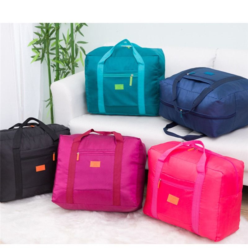 Portable Travel Bags Folding Unisex Large Capacity Bag Hand