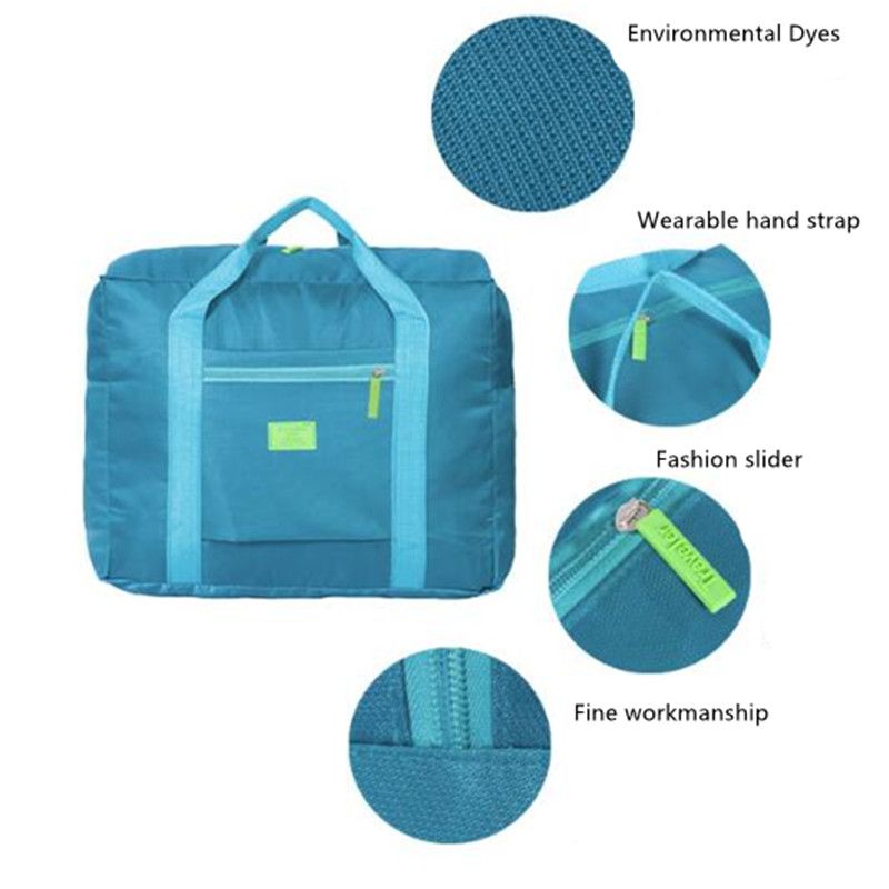 Portable Travel Bags Folding Unisex Large Capacity Bag Hand