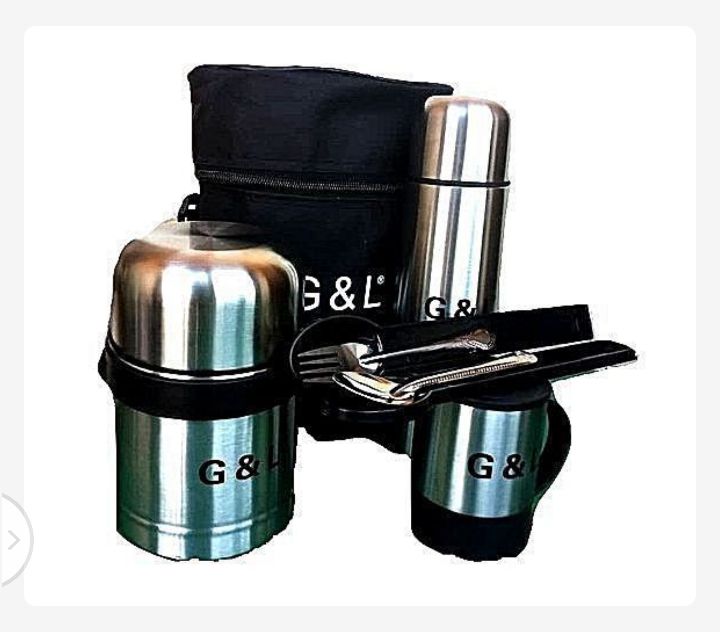 Food Flask/Stainless Steel Vacuum 5 IN 1 Pack