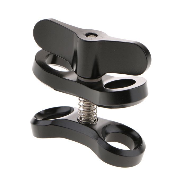 2Pcs Aluminum Alloy Diving Ball Head Mount Bracket Holder For GoPro 6