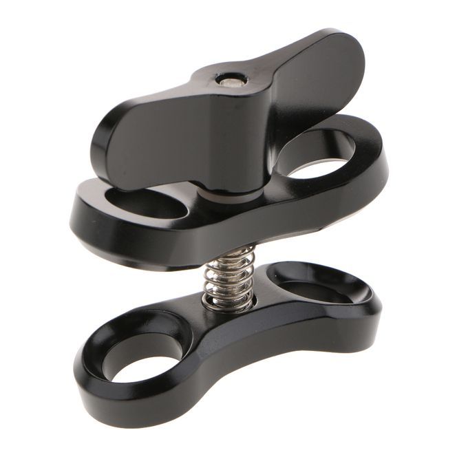 2Pcs Aluminum Alloy Diving Ball Head Mount Bracket Holder For GoPro 6