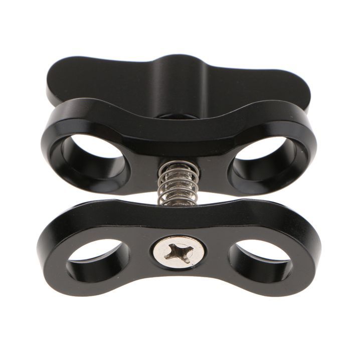 2Pcs Aluminum Alloy Diving Ball Head Mount Bracket Holder For GoPro 6