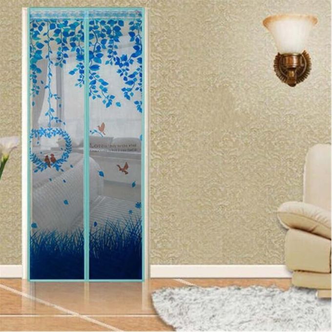 Magic Mesh Magnetic Screen Door Mosquito Net Curtain Window