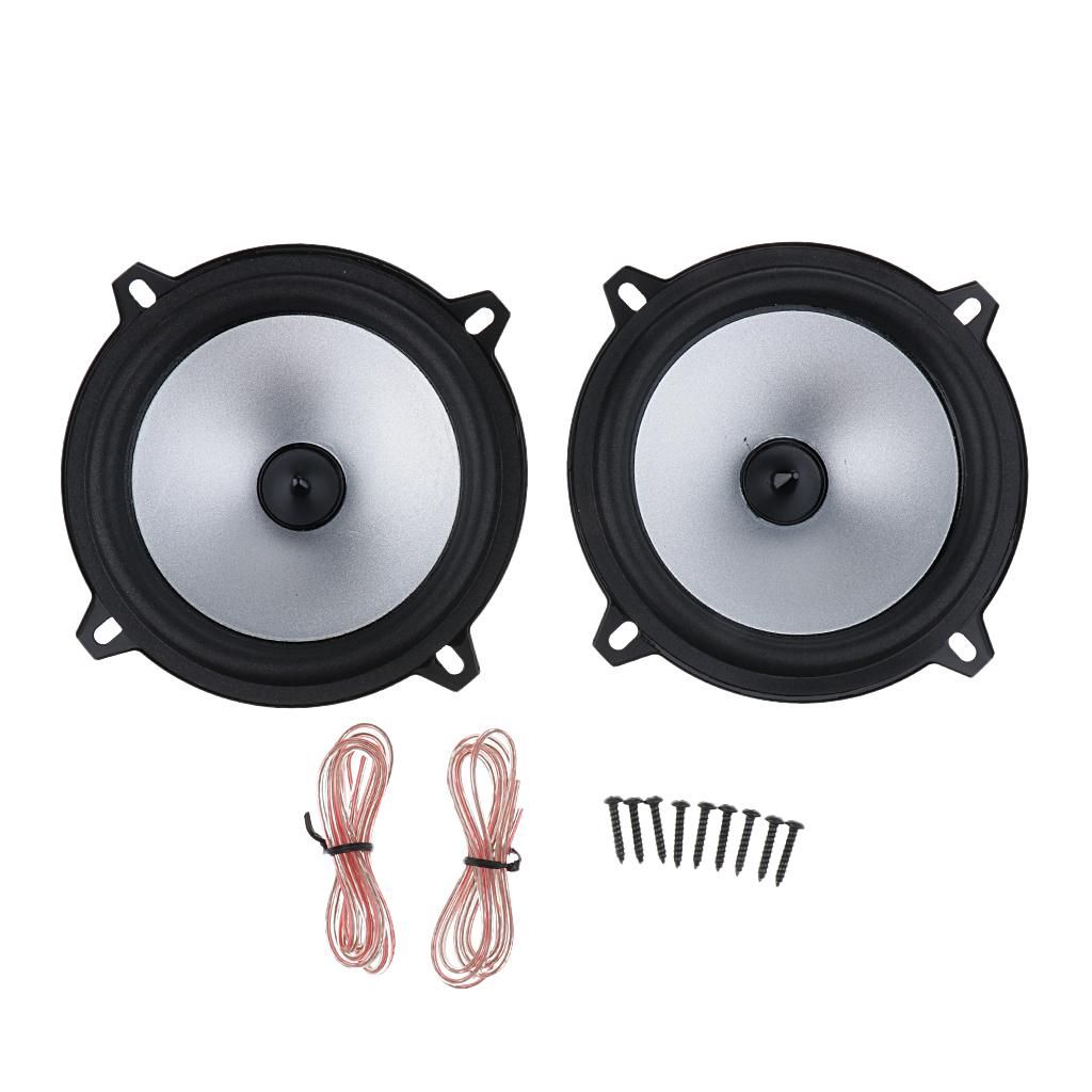 2X 5 Inch 4Ohm 50W Audio Subwoofer Speaker Woofer Loudspeaker Bass