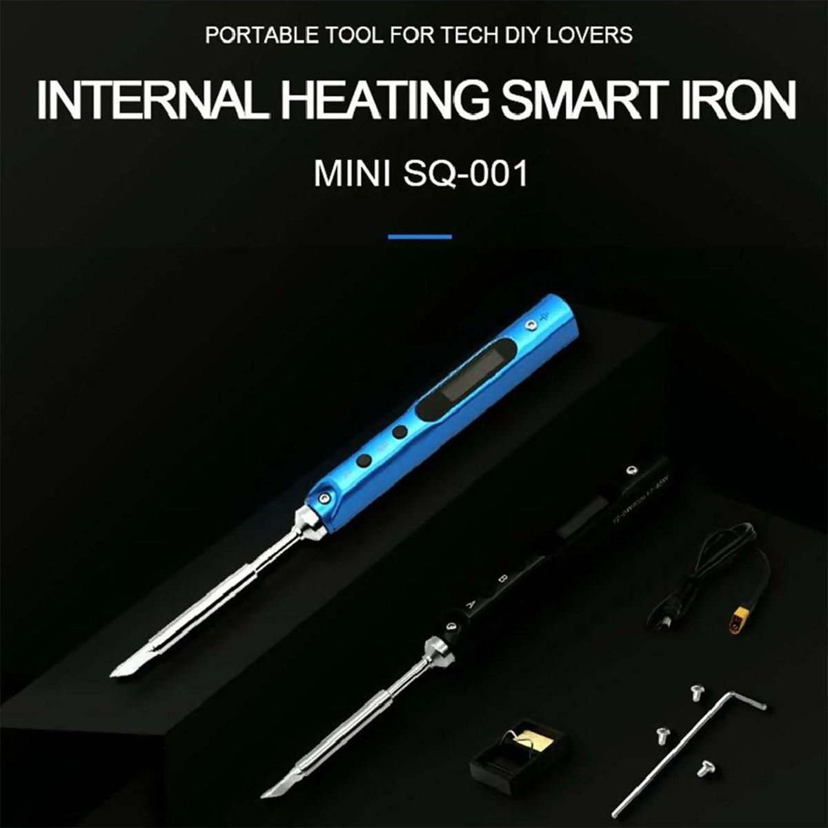 SQ-001 Digital Soldering Iron OLED Mini Electric 65W Soldering Iron Adjustable Temperature Welding Tool