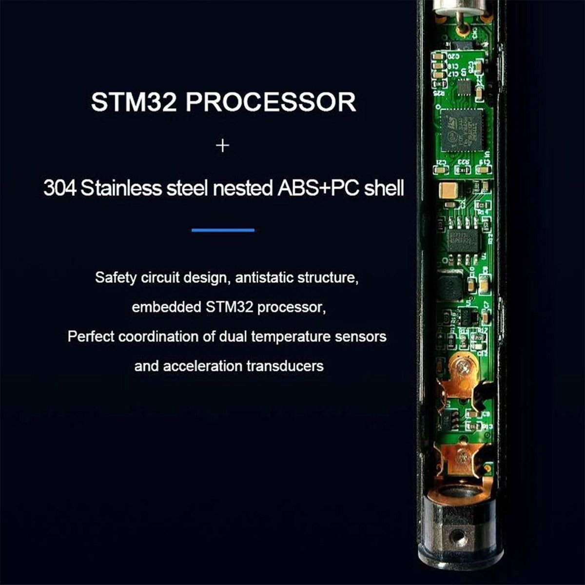 SQ-001 Digital Soldering Iron OLED Mini Electric 65W Soldering Iron Adjustable Temperature Welding Tool