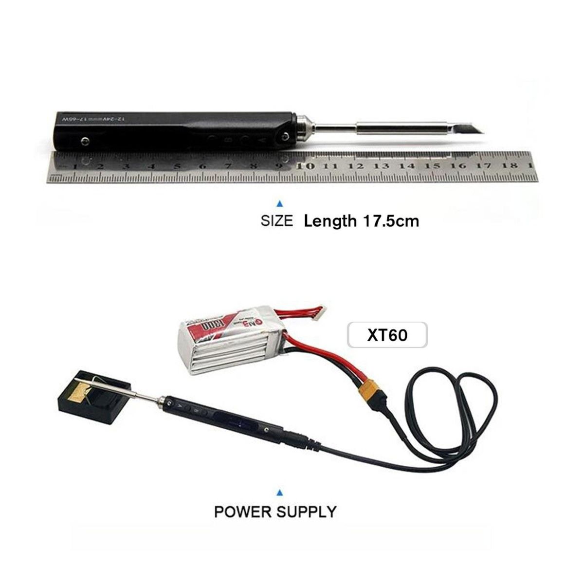 SQ-001 Digital Soldering Iron OLED Mini Electric 65W Soldering Iron Adjustable Temperature Welding Tool
