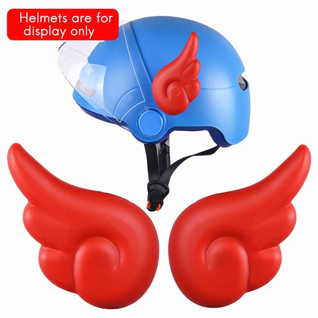 1 Pair Helmet Angel Wings Decoration for Snowboarding
