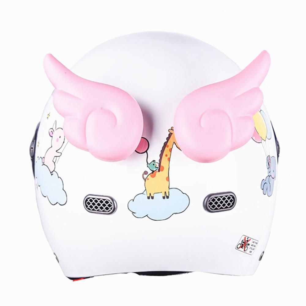 1 Pair Helmet Angel Wings Decoration for Snowboarding