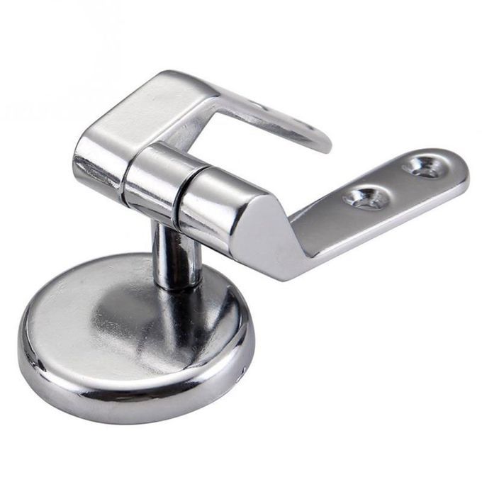 Zin  Alloy Repla Ement Toilet Seat Hinges Mountings Set Bathroom A  Essories-silver